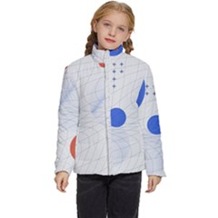 Computer Network Technology Digital Kids  Puffer Bubble Jacket Coat by Grandong