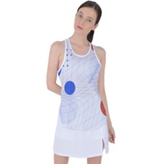 Computer Network Technology Digital Racer Back Mesh Tank Top by Grandong