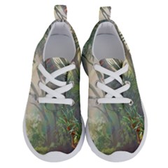 Peafowl Peacock Bird Birds Painting Art Wildlife Running Shoes by Sarkoni