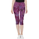 Pattern Warhola Inside Out Lightweight Velour Capri Leggings  View3