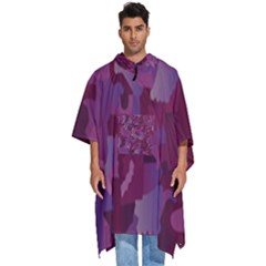 Pattern Warhola Men s Hooded Rain Ponchos by Ndabl3x