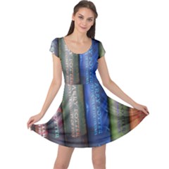 Vintage Collection Book Cap Sleeve Dress by Sarkoni