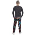 Stained Glass Mosaic Abstract Men s Jogger Sweatpants View2