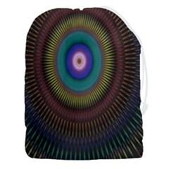 Artskop Kaleidoscope Pattern Drawstring Pouch (3xl) by Sarkoni