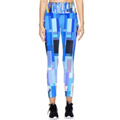 Color Colors Abstract Colorful Pocket Leggings  by Sarkoni