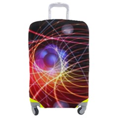 Physics Quantum Physics Particles Luggage Cover (medium) by Sarkoni
