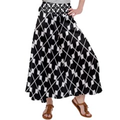 Abstract Background Arrow Women s Satin Palazzo Pants by Apen