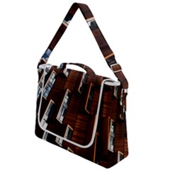 Abstract Architecture Building Business Box Up Messenger Bag by Amaryn4rt
