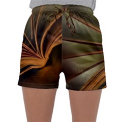 Book Screen Climate Mood Range Sleepwear Shorts by Amaryn4rt