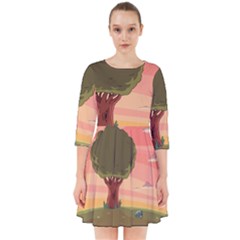 Cartoon Network Adventure Time Smock Dress by Sarkoni