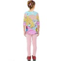 Pillows And Vegetable Field Illustration Adventure Time Cartoon Kids  Quarter Sleeve Raglan T-Shirt View2