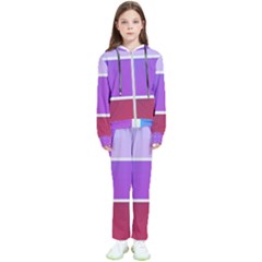 Pattern Banner Set Dot Abstract Kids  Tracksuit by Apen