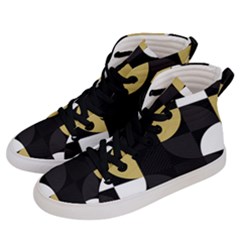 Colorful Abstract  Men s Hi-top Skate Sneakers by helloshirt