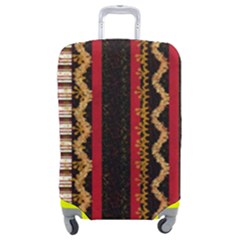 Textile Pattern Abstract Fabric Luggage Cover (medium) by Modalart