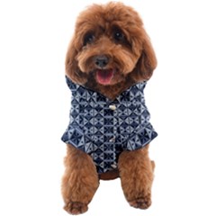 Geometric Monochrome Triangle Dog Coat by Bedest