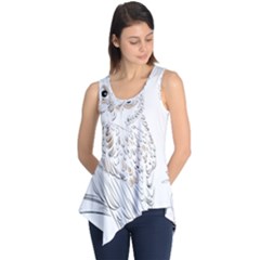 Owl Bird Wildlife Bird Of Prey Sleeveless Tunic by Modalart