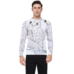 Owl Bird Wildlife Bird Of Prey Men s Long Sleeve Rash Guard by Modalart
