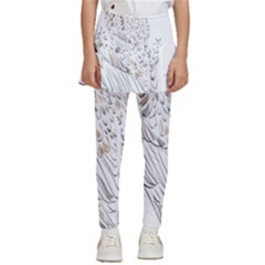 Owl Bird Wildlife Bird Of Prey Kids  Skirted Pants by Modalart