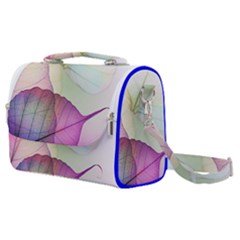 Leaf Desenho Micro Satchel Shoulder Bag by Bedest