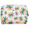 Celebrate Pattern Colorful Design Make Up Pouch (Medium) View2
