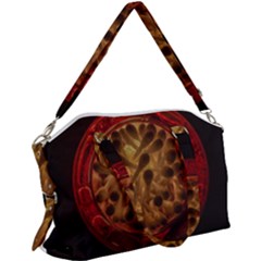 Light Picture Cotton Buds Canvas Crossbody Bag by Amaryn4rt