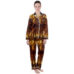 Light Star Lighting Lamp Women s Long Sleeve Satin Pajamas Set	 by Amaryn4rt