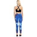Starry Night In New York Van Gogh Manhattan Chrysler Building And Empire State Building Pocket Leggings  View2