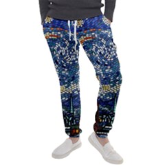 Mosaic Art Vincent Van Gogh Starry Night Men s Jogger Sweatpants by Modalart