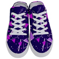 Memphis Pattern Geometric Abstract Half Slippers by Pakjumat