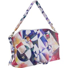 Abstract Art Work 1 Canvas Crossbody Bag by mbs123