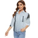 Rain Raindrop Drop Of Water Drip Women s Quarter Sleeve Pocket Shirt View3