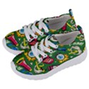 Pop Art Colorful Seamless Pattern Kids  Lightweight Sports Shoes View2