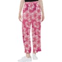 Cute Pink Sakura Flower Pattern Women s Pants  View1