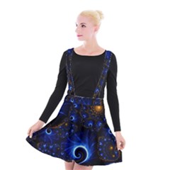 Abstract Design Art Pattern Wallpaper Shape Decoration Suspender Skater Skirt by Pakjumat