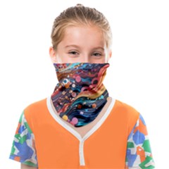 Pattern Abstract Face Covering Bandana (kids) by Pakjumat
