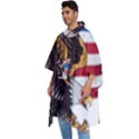 American Eagle Clip Art Men s Hooded Rain Ponchos View2
