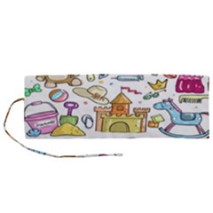 Baby Equipment Child Sketch Hand Roll Up Canvas Pencil Holder (m) by Hannah976