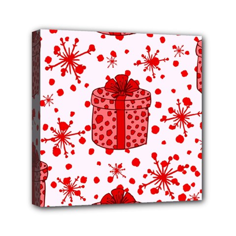 Cute Gift Boxes Mini Canvas 6  X 6  (stretched) by ConteMonfrey