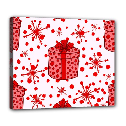 Cute Gift Boxes Deluxe Canvas 24  X 20  (stretched) by ConteMonfrey
