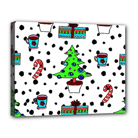 It`s Cold Outside  Canvas 14  X 11  (stretched) by ConteMonfrey
