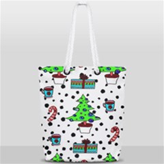 It`s Cold Outside  Full Print Rope Handle Tote (small) by ConteMonfrey