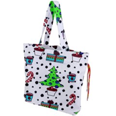 It`s Cold Outside  Drawstring Tote Bag by ConteMonfrey