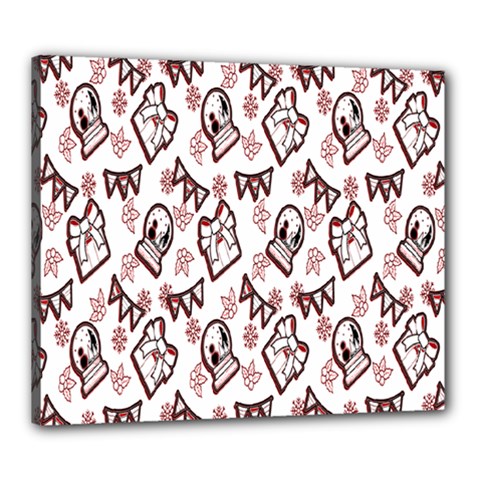Signs Of Christmas Time  Canvas 24  X 20  (stretched) by ConteMonfrey