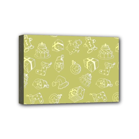 Blue Christmas  Mini Canvas 6  X 4  (stretched) by ConteMonfrey