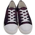 Mandala Neon Symmetric Symmetry Men s Low Top Canvas Sneakers View1