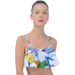 Mermaid Fantasy Undersea Merman Frill Bikini Top by Sarkoni