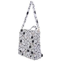 Dog Pattern Crossbody Backpack by Sarkoni