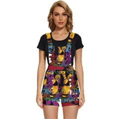 Xtreme Skateboard Graffiti Short Overalls by Sarkoni