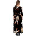 Astronaut Space Rockets Spaceman Button Up Maxi Dress View2