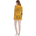 Adventure Time Jake The Dog Velvet Wrap Crop Top and Shorts Set View2
